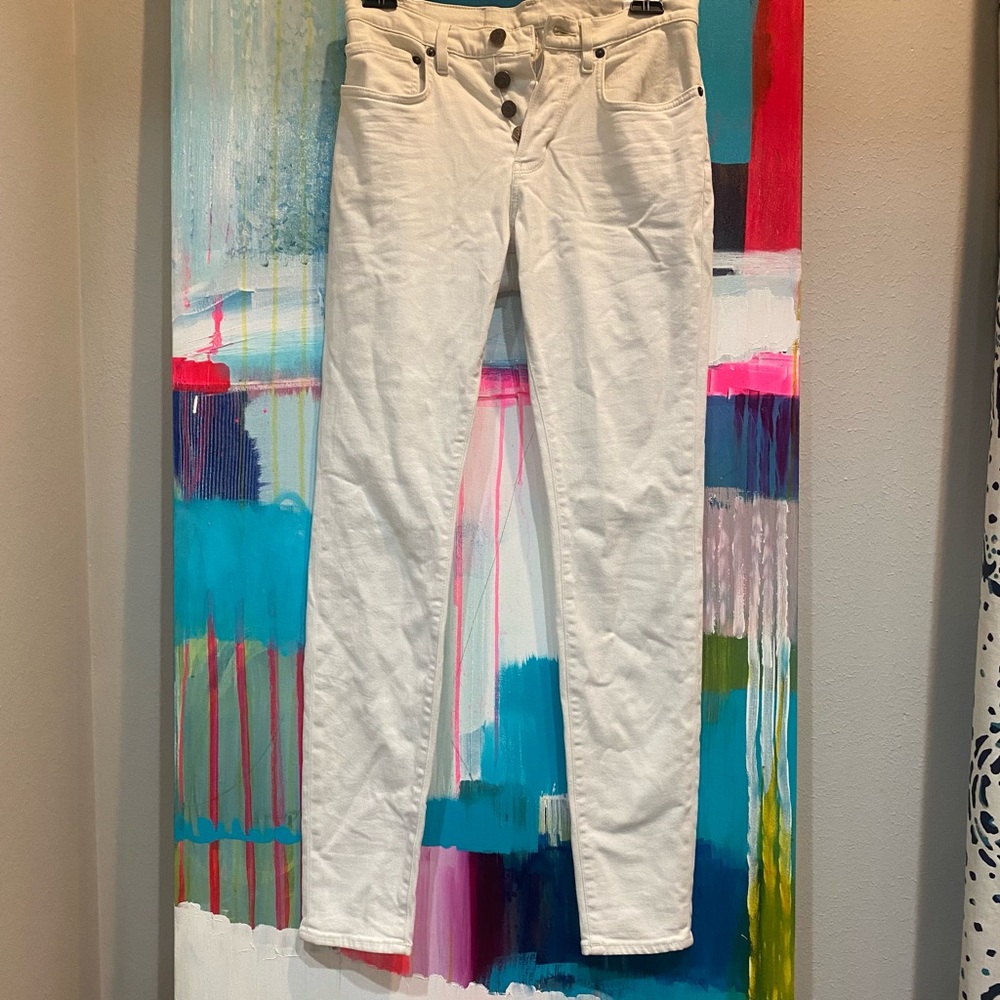 6397 boy Jeans white